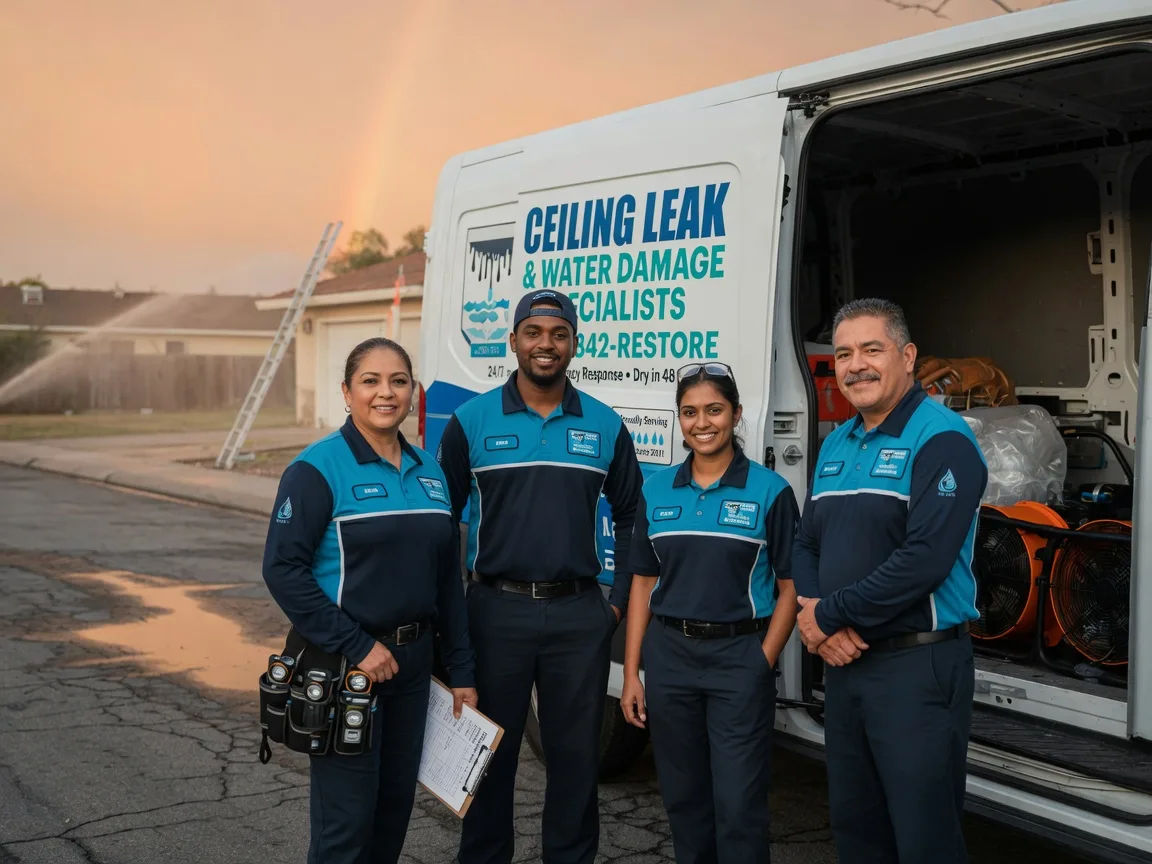 Ceiling Leak Cleanup company in Tylerton, MD