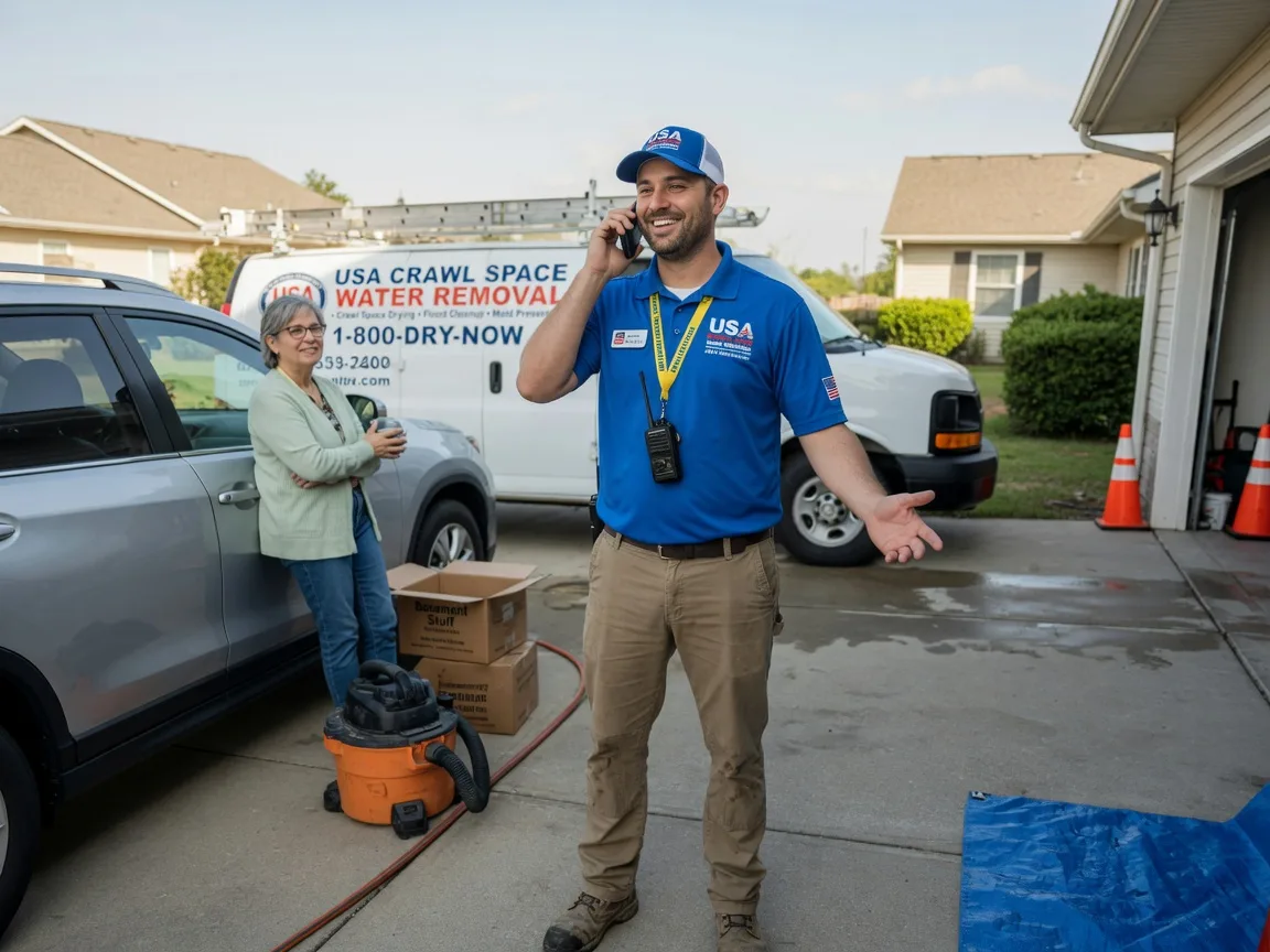 Crawl Space Water Removal Tylerton, MD FAQs